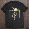 Funny Goalie Mask Hockey Player Halloween Gif Tee