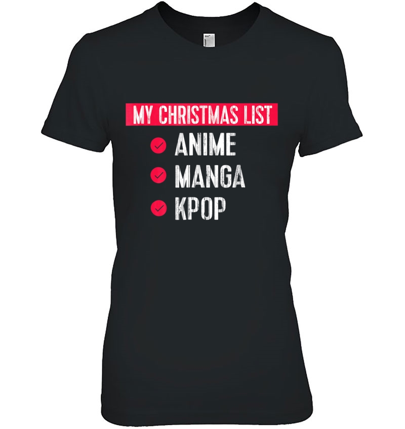 Funny Kpop Anime Manga Christmas Shirt Hoodie