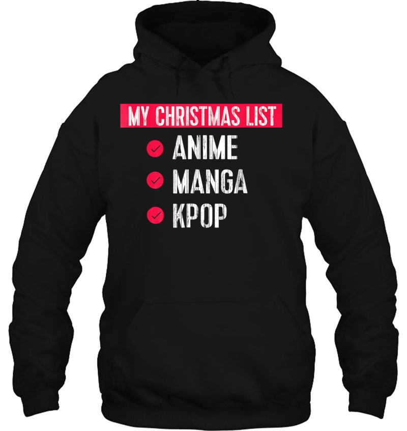 Funny Kpop Anime Manga Christmas Shirt Mugs