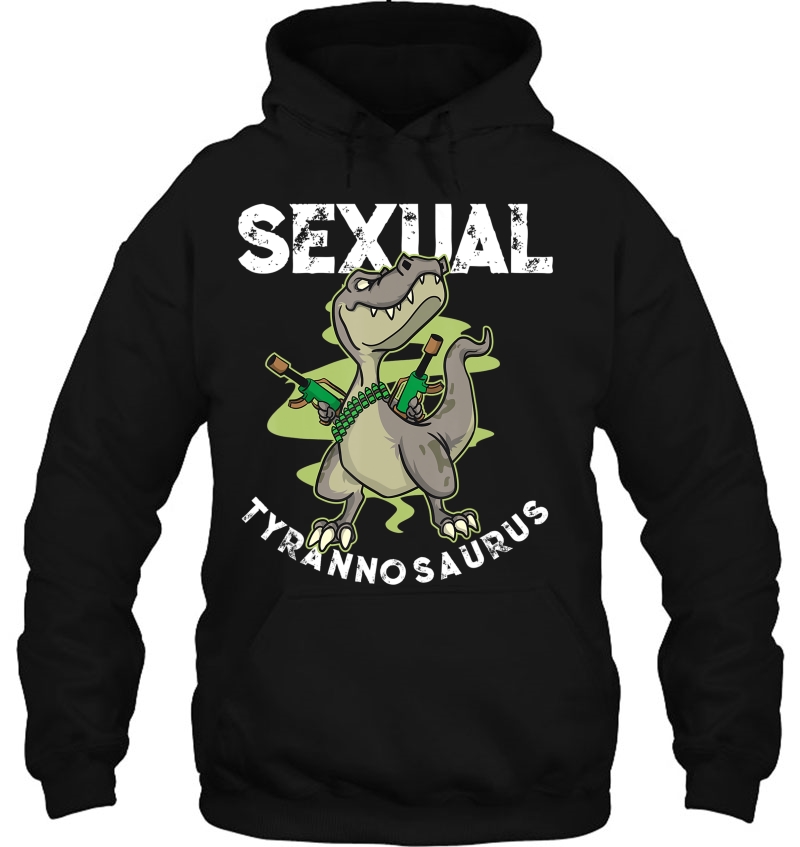 Funny Sexual Tyrannosaurus Gift For Movie Lovers Hoodie