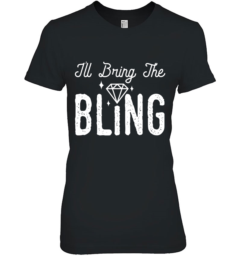 Girls Night I'll Bring The Bling Funny Matching Party Hoodie