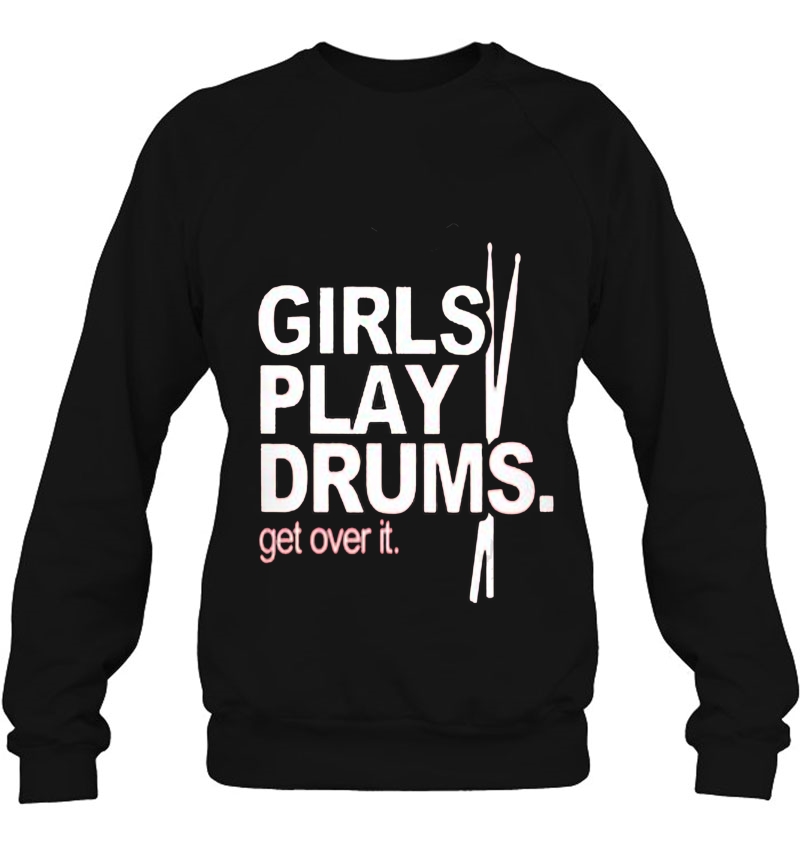 Girls Play Drums. Get Over It Mugs