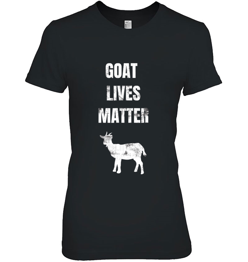 Goat Lives Matter Vintage Distressed Hoodie