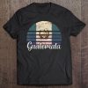 Guatemala Vintage Flag Tee Retro Sunset Art Tee