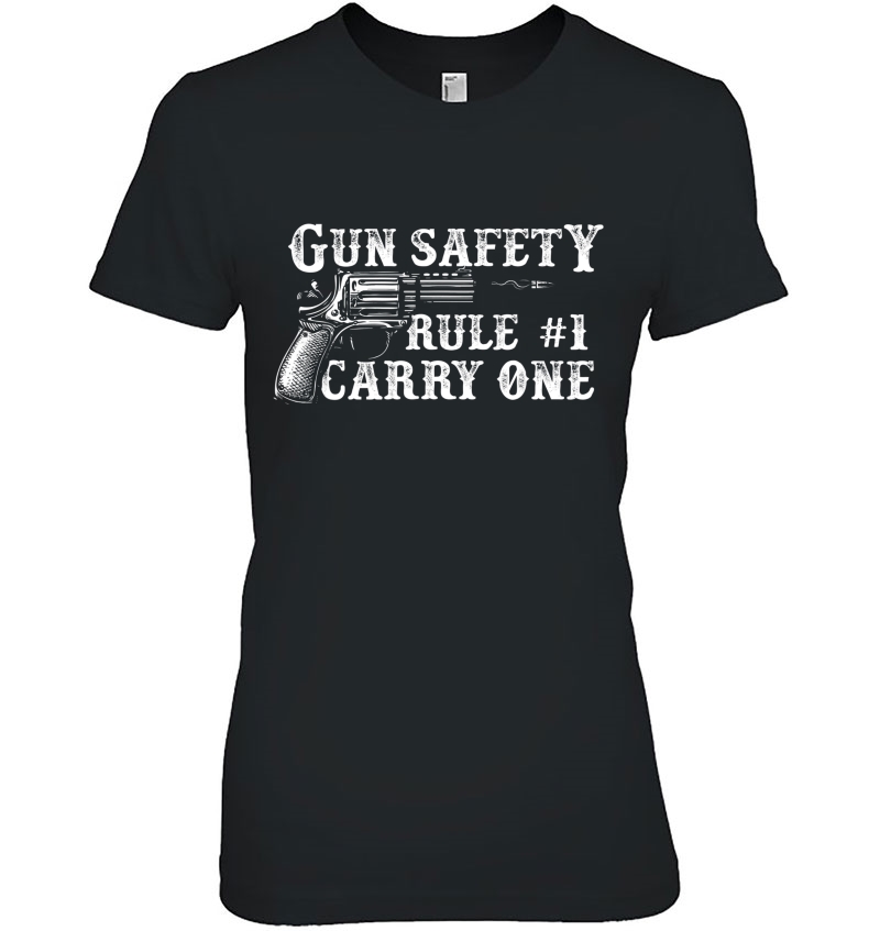 Gun Safety Rule 1 Carry One Funny Hoodie