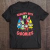 Hanging With My Gnomies Gnome Christmas Lovers Gift Tee