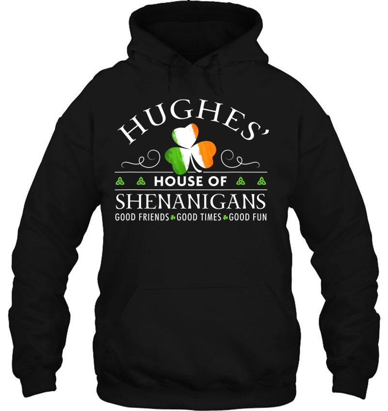 Hughes House Of Shenanigans Irish Family Name Mugs