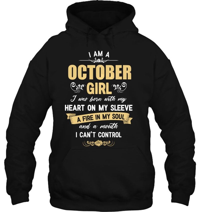 I Am A October Girl October Birthday Mugs