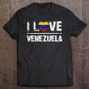 I Love Venezuela Venezuela Heart Gift Tee