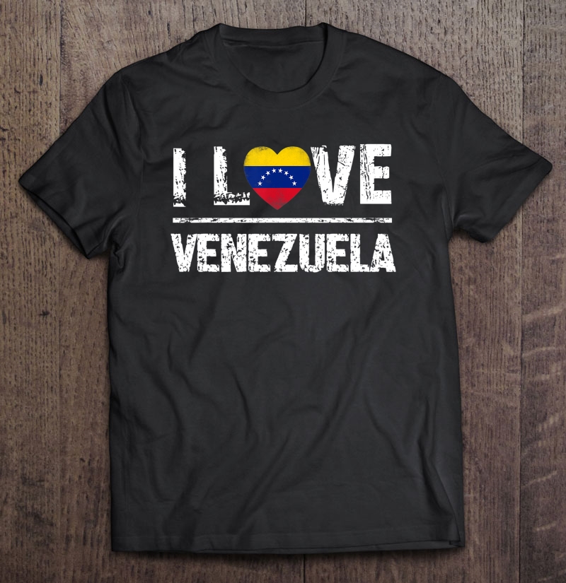 I Love Venezuela Venezuela Heart Gift Shirt