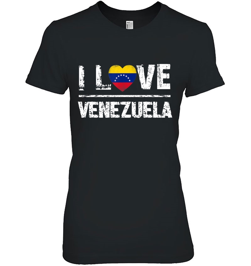 I Love Venezuela Venezuela Heart Gift Hoodie