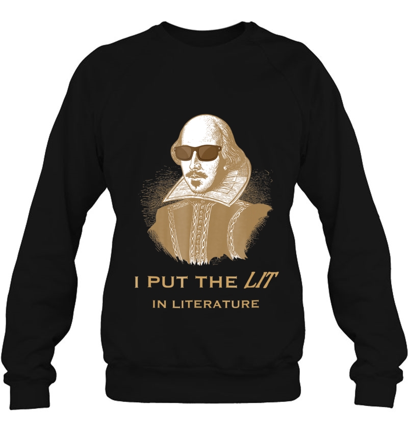 I Put The Lit In Literature Funny Shakespeare Mugs