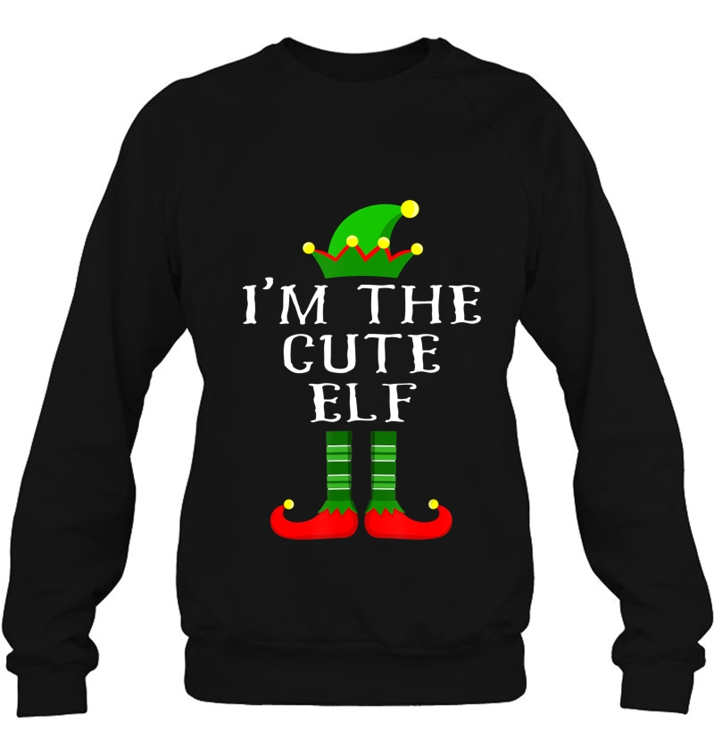 Im The Cute Elf Matching Family Christmas Tee Tee Mugs