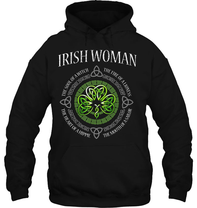 Irish Woman The Soul Of A Witch Shamrock St Patrick's Day Mugs