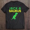 Jack-A-Saurus Dinosaur Kids Name T Rex Tee Tee