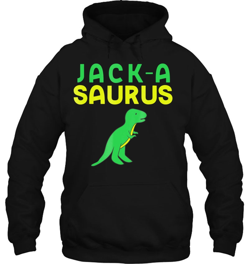 Jack-A-Saurus Dinosaur Kids Name T Rex Tee Mugs