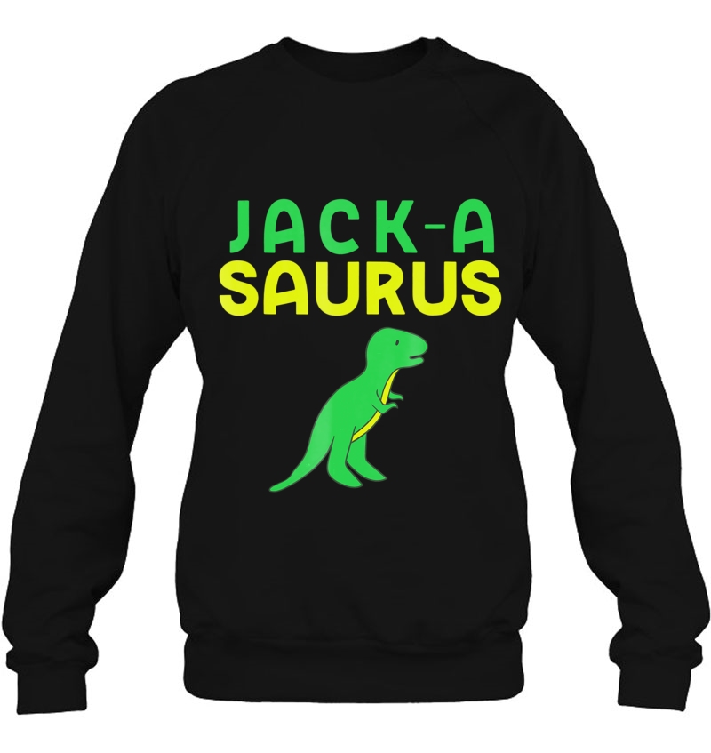 Jack-A-Saurus Dinosaur Kids Name T Rex Tee Mugs