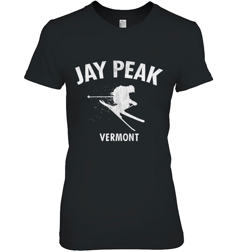 Jay Peak Skiing Tee Vermont Ski Hoodie