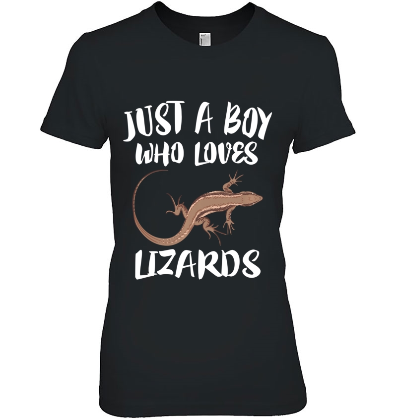 Just A Boy Who Loves Lizards Reptile Owner Gift Hoodie