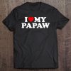 Kids I Love My Papaw Shirt Toddler, Boy, Girl, Youth, Baby Tee