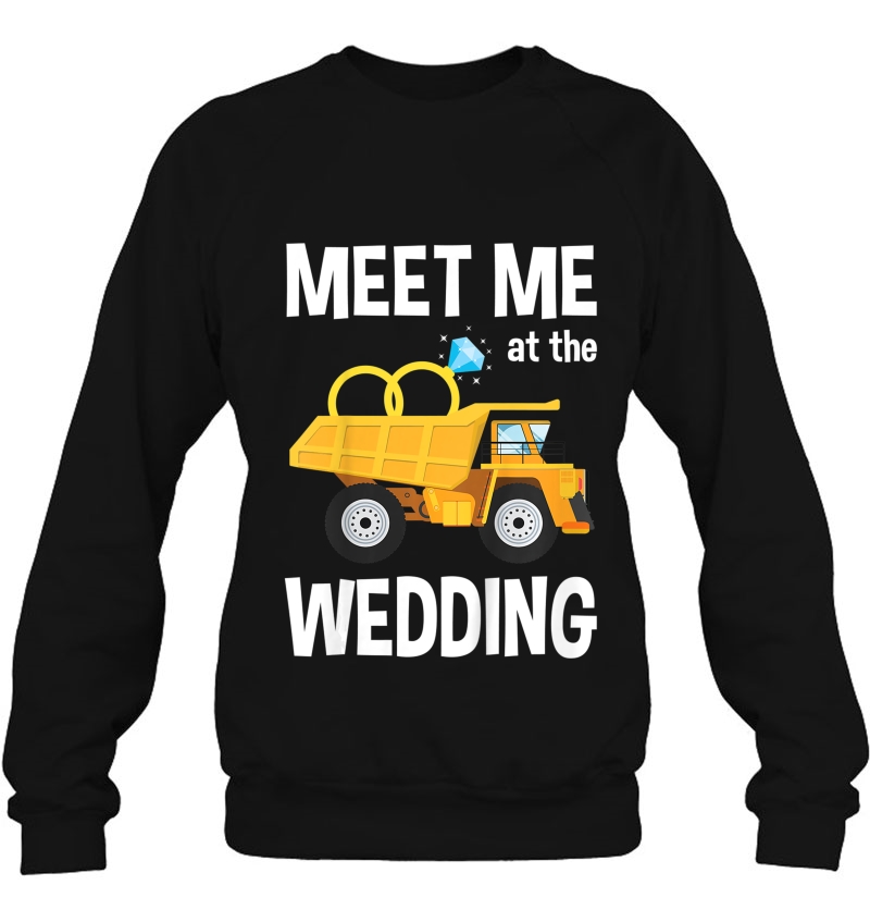 Kids Ring Bearer Shirt Boys Kids Gift Truck Wedding Ring Bearer Sweatshirt
