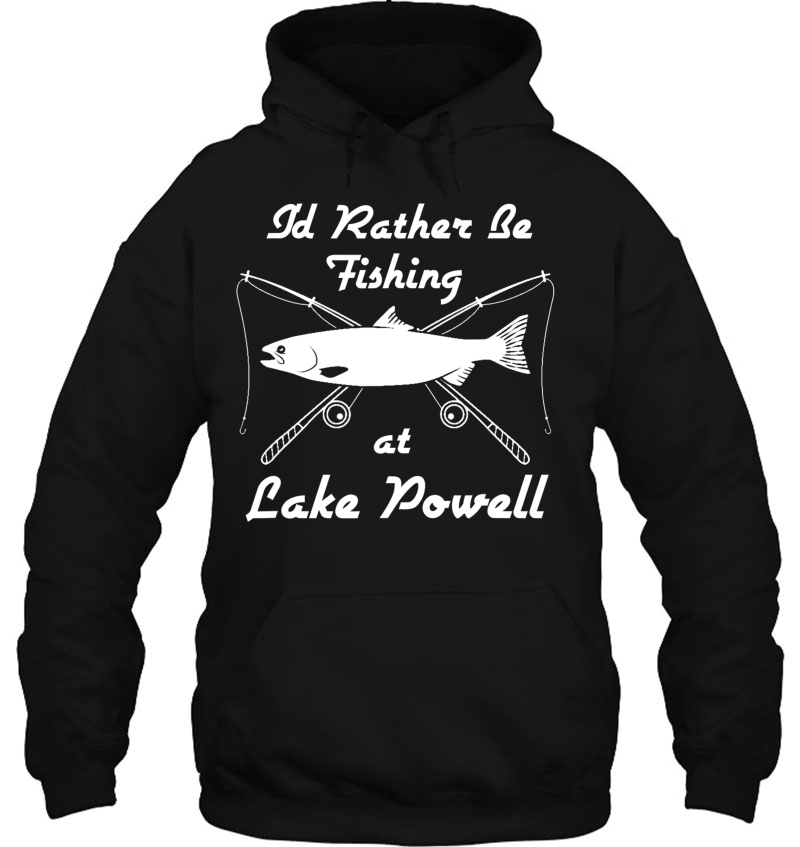 Lake Powell Fishing Funny Rod Reel Fish Tee Shirt Mugs