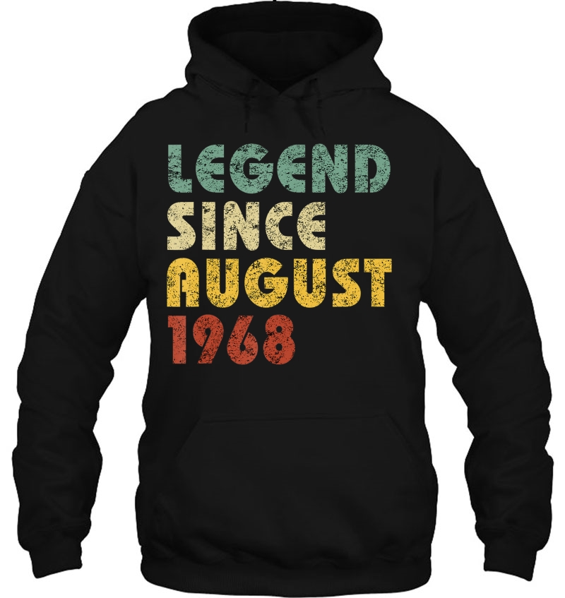 Legend Since August 1968 Vintage Birthday Mugs