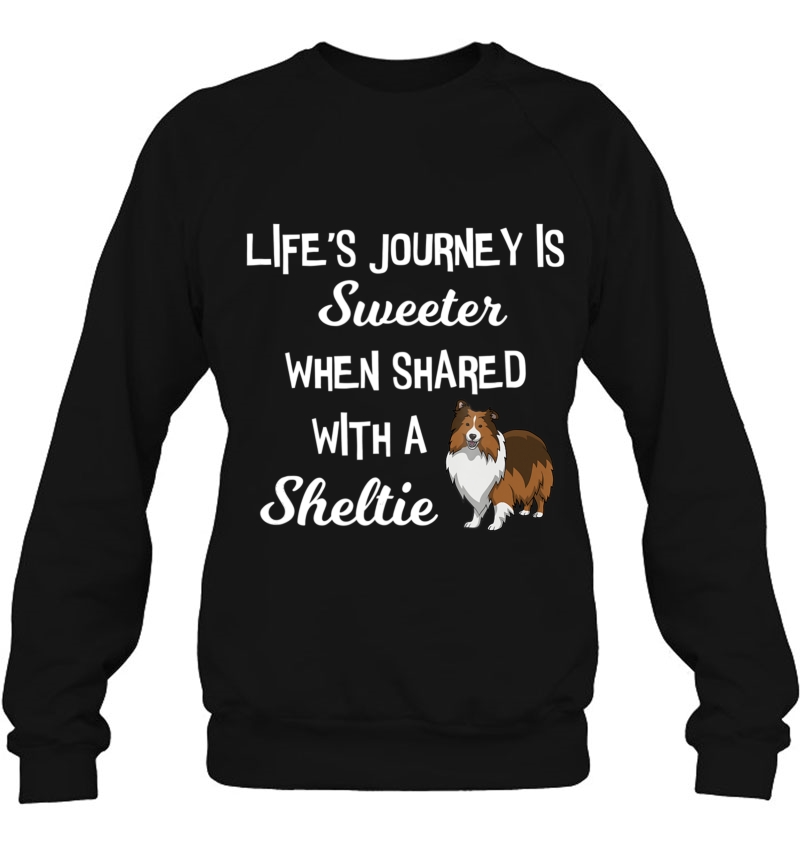 Life's Journey Is Sweeter With A Sheltie Mom Gift Mugs