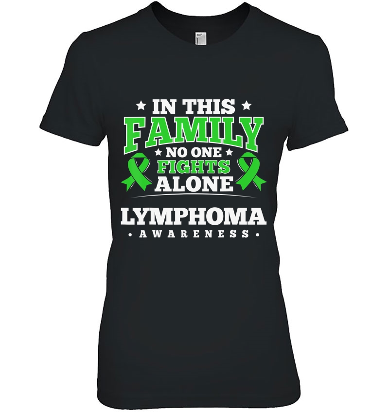 Lime Green Awareness Ribbon Gift For Lymphoma Patients Hoodie