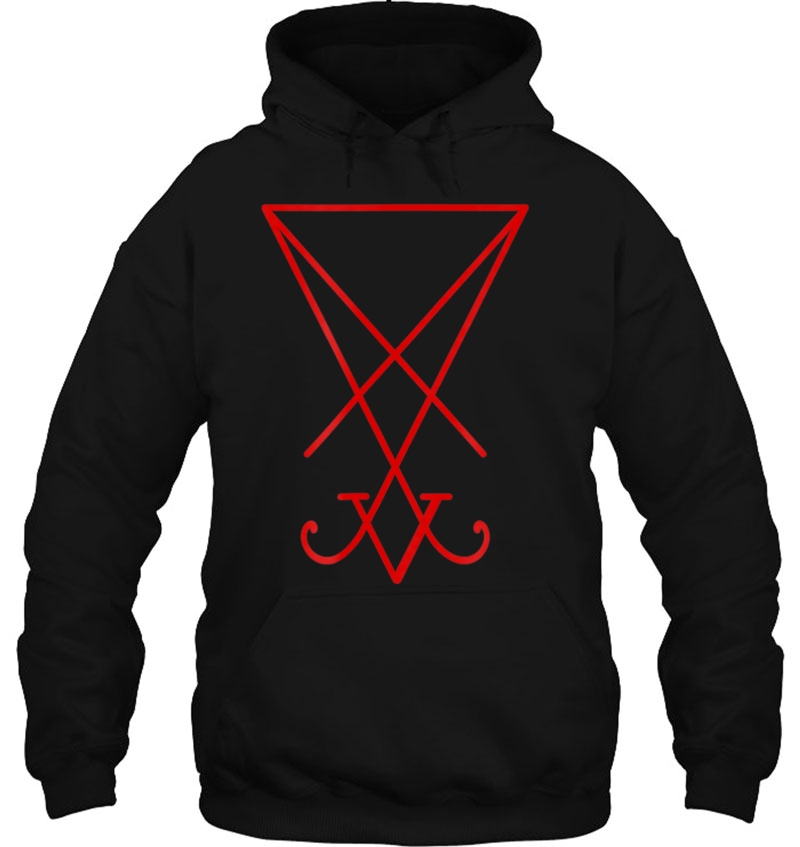 Lucifer Seal - Evil Satan Symbol Shirt For Daily Life Hoodie