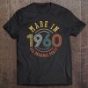 Made In 1960 Original Parts 60Th Birthday Gift Vintage Funny Tee