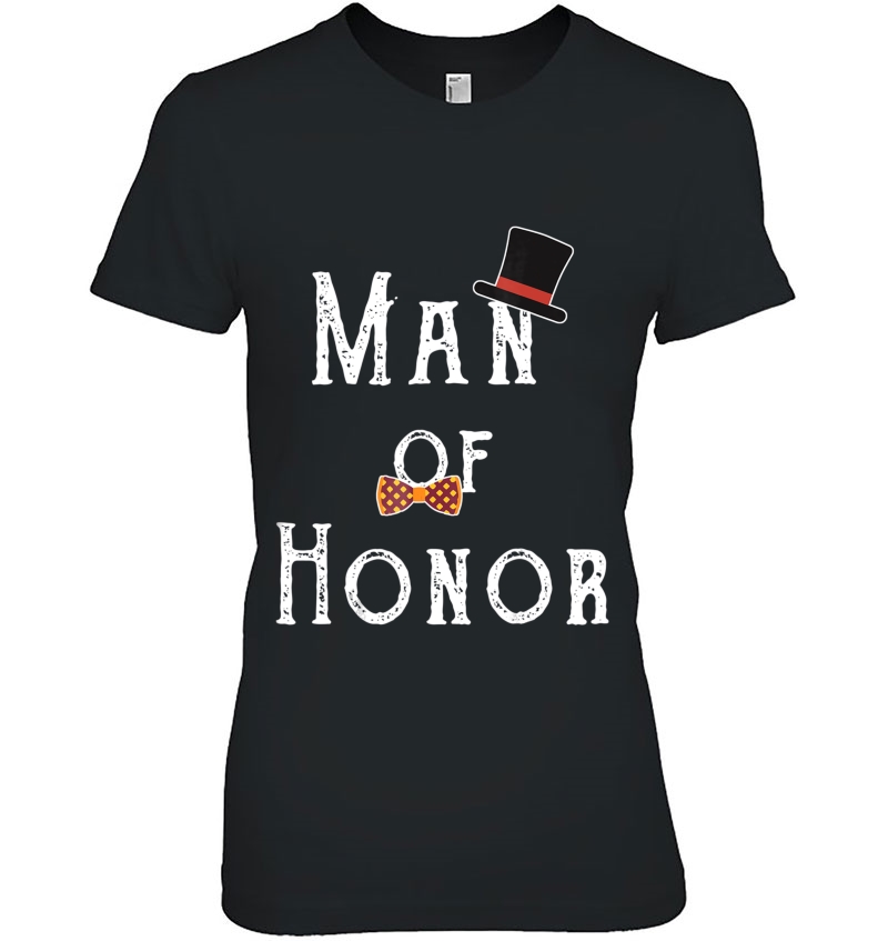 Man Of Honor Wedding Groom Couples Marriage Gift Hoodie