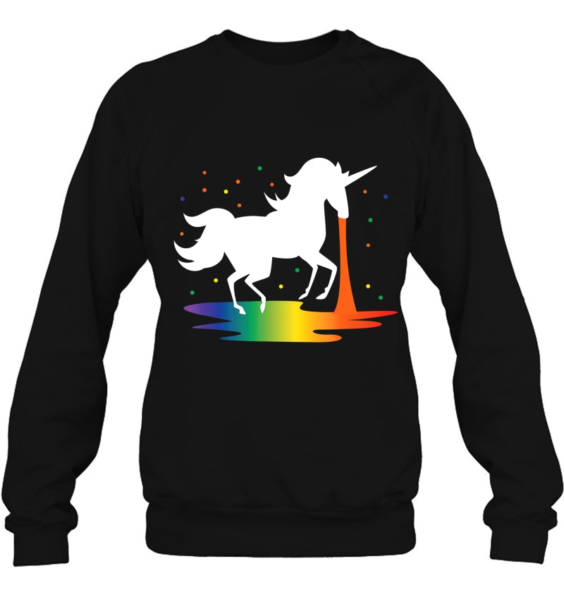 Men's Unicorn Spew Rainbow Design Mugs