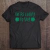 Mens St Patricks Day Pregnancy Announcemen For Men Lucky Tee