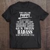 Mens They Call Me Poppy Men's Gun Great Gift For Papa Tee