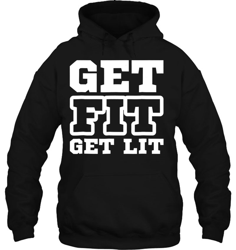 Motivational Workout Get Fit Get Lit Mugs