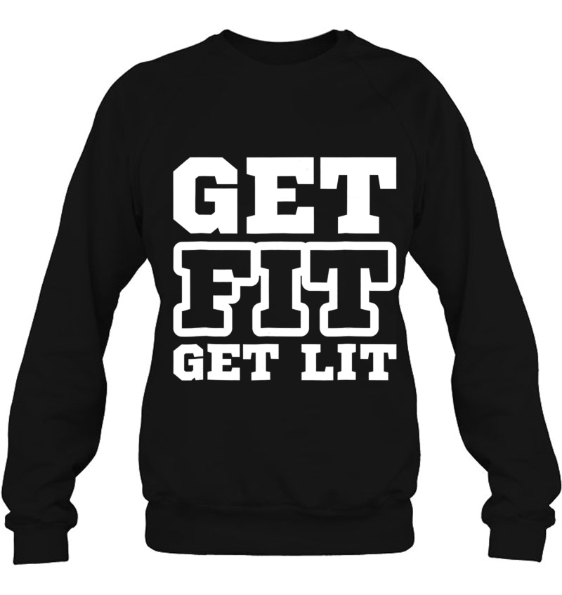 Motivational Workout Get Fit Get Lit Mugs