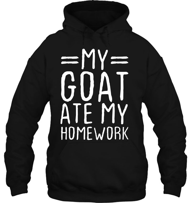 My Goat Ate My Homework Funny Animal Lover Gift Mugs