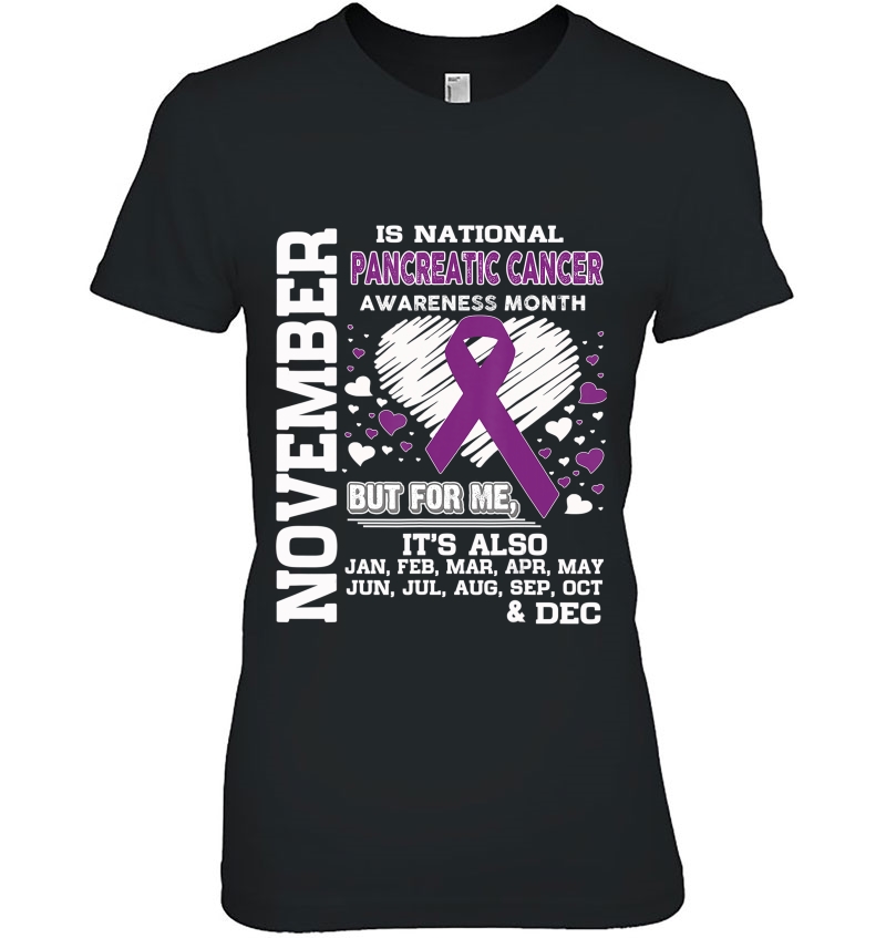 November Is National Pancreatic Cancer Awareness Month Hoodie