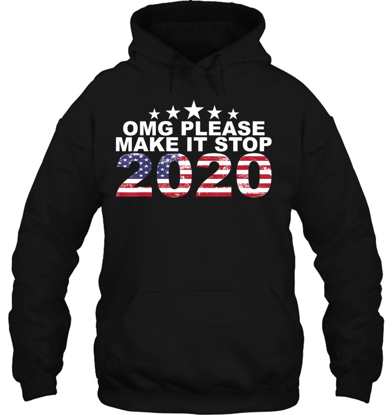 Omg Please Make It Stop 2020 American Flag Funny Gift Mugs