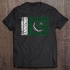 Pakistan Flag With Pakistani City Names Word Art Tee