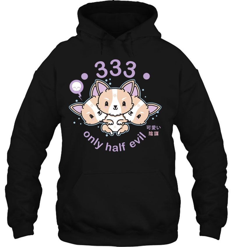 Pastel Goth 333 Only Half Evil Kawaii Corgi Dog Gift Mugs