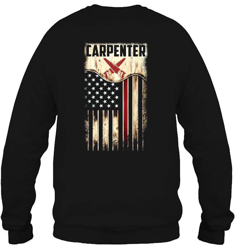 Carpenter American Flag Vintage Retro Mugs