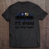 Michigan It's Where My Story Begins Tee