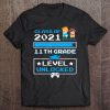 11Th Grade First Day Of School Video Game Gift Class Of 2021 Tee