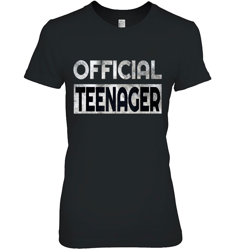 13Th Birthday Gift Official Teenager 13 Year Old Party Hoodie