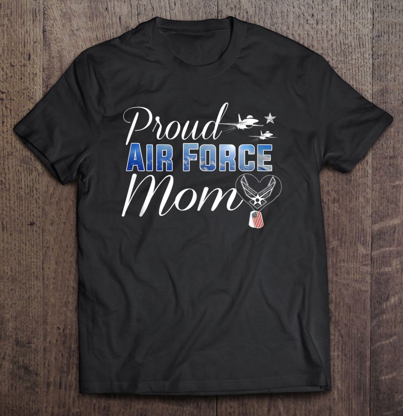 Air Force Mom Shirt - Proud Air Force Mom Gift Tank Top Shirt