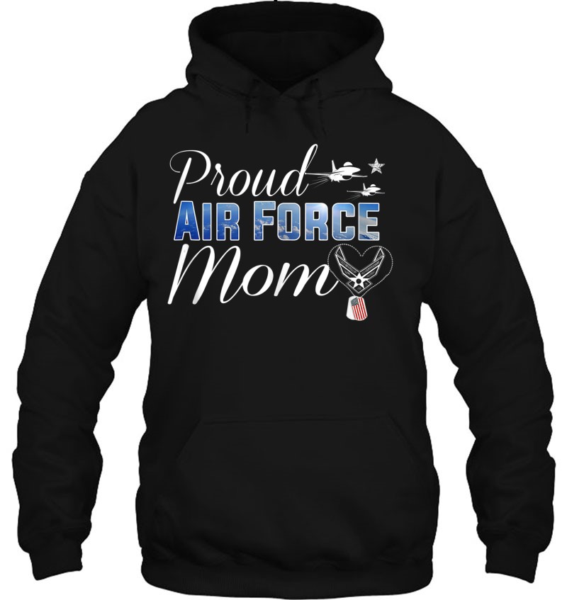 Air Force Mom Shirt - Proud Air Force Mom Gift Tank Top Mugs