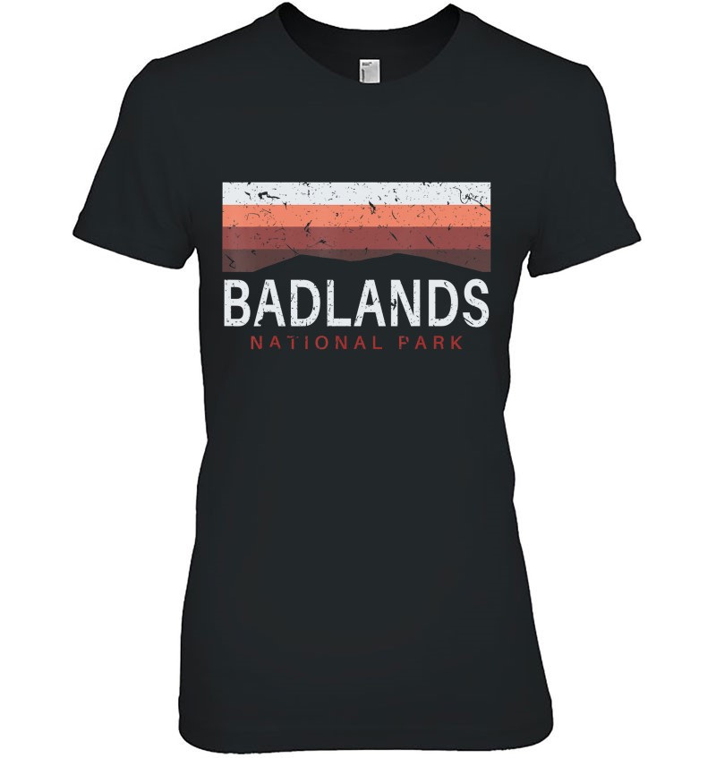 Badlands National Park South Dakota Sd Souvenirs Ladies Tee