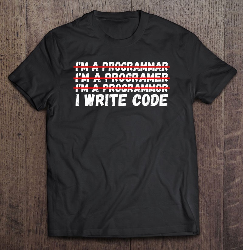 Binary I Write Code Programer Funny Gift Shirt